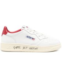 Autry - Medialist Low Leather Sneakers - Lyst