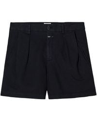 Closed - Cotton And Linen Shorts - Lyst