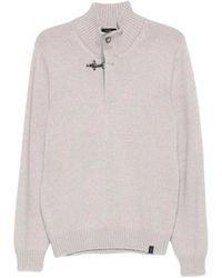 Fay - Fine Wool Turtleneck Sweather - Lyst