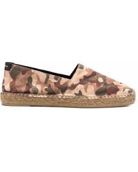 SAINT LAURENT: Espadrillas in nappa - Bianco | Espadrillas Saint Laurent  4848900NO60 GIGLIO.COM