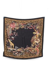 Etro - Printed Silk Foulard - Lyst