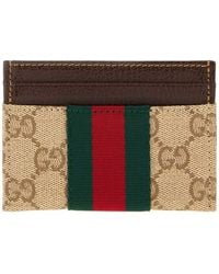 Gucci - Web Detail Card Case - Lyst