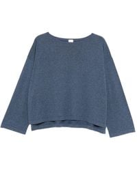 C.t. Plage - Cotton Crewneck Sweater - Lyst