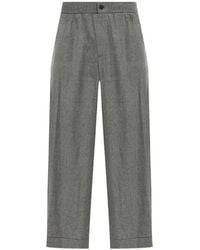 Giorgio Armani - Wool Trousers - Lyst