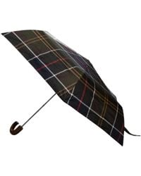Barbour - Tartan Mini Umbrella - Lyst