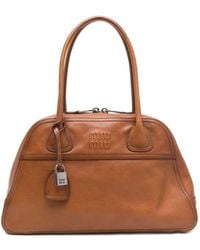 Miu Miu - Vivant Leather Handbag - Lyst
