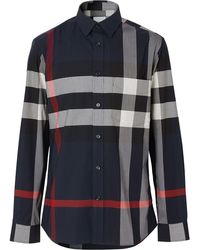 all black burberry shirt