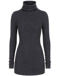 Rick Owens - Wool Turtle-Neck Sweater - Lyst