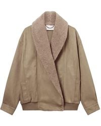 Stella McCartney - Faux Leather Jacket - Lyst