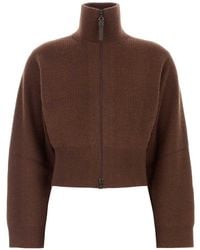 Brunello Cucinelli - Cashmere Cardigan - Lyst