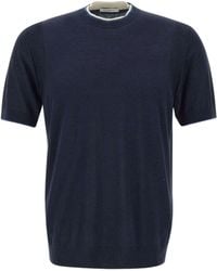 Paolo Pecora - Silk And Cotton Sweater - Lyst