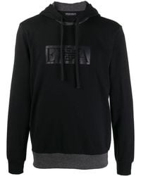 mens white armani hoodie