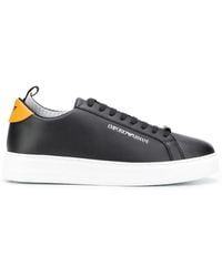 emporio armani sneakers gold