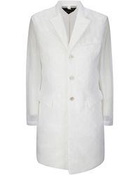 Comme des Garçons - Single-Breasted Coat - Lyst