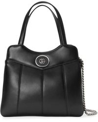 Gucci - Petite Small Leather Tote Bag - Lyst