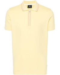PS by Paul Smith - Striped-edge Piqué Polo Shirt - Lyst