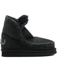 Mou - Eskimo 18 Glitter Logo Boots - Lyst