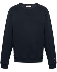 Valentino - Logo Cotton Sweatshirt - Lyst