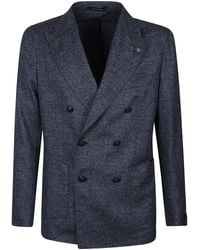 Tagliatore - Montecarlo Double-Breasted Jacket - Lyst