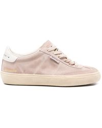 Golden Goose - Soul-Star Suede Upper Toe And Togue Leather Heel - Lyst