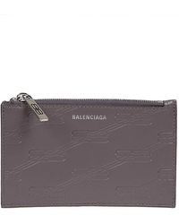 Balenciaga - Credit Card Holder With Logo - Lyst