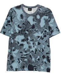 Paul Smith - Organic Cotton Printed T-Shirt - Lyst