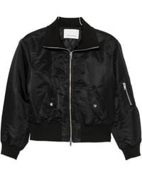 Frankie Shop - Storm Nylon Cropped Bomber Jacket - Lyst