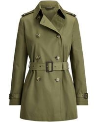 Ralph Lauren - Cotton Trench Coat - Lyst