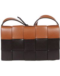 Bottega Veneta - Handbag With Weaving - Lyst