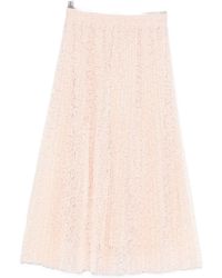 Ermanno Scervino - Embroidered Long Skirt - Lyst