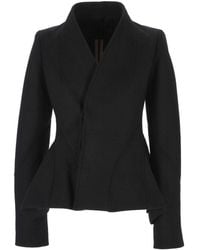 Rick Owens - Wool Blazer Jacket - Lyst