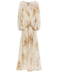 Semicouture - Veronica Long Dress - Lyst