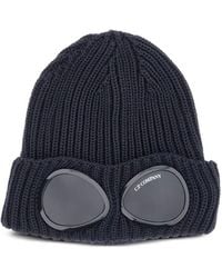 C.P. Company - Wool Goggle Hat - Lyst