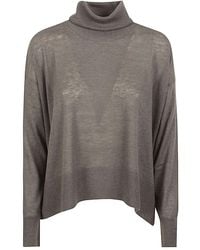 C.t. Plage - Cashmere High-Neck Sweater - Lyst