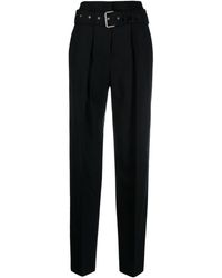 IRO - Belted Tailored Trousers - Lyst
