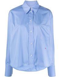 Victoria Beckham - Cropped Shirt - Lyst