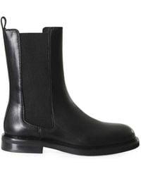 Poeve - Ivy Leather Boots - Lyst