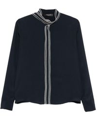 Fabiana Filippi - Silk Blend Shirt - Lyst