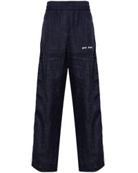 Palm Angels - Pantaloni Sportivi Con Stampa - Lyst