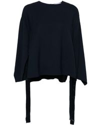 Erika Cavallini Semi Couture - Cady Texture Blouse - Lyst
