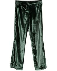 F.R.S For Restless Sleepers - Velvet High-Waisted Trousers - Lyst