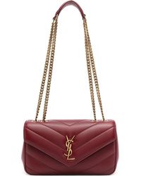 Saint Laurent - Loulou Small Leather Shoulder Bag - Lyst