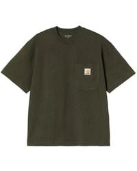 Carhartt - Crewneck Logo T-Shirt - Lyst