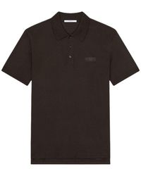 Givenchy - Logo Cotton Polo Shirt - Lyst