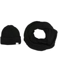 Peuterey - Wool Beanie And Scarf Set - Lyst