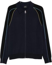 Paul Smith - Cotton And Wool Cardigan - Lyst