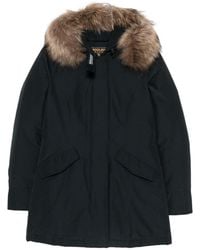 Woolrich - Arctic Raccoon Parka Coat - Lyst