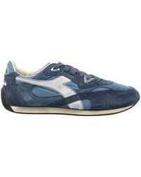 Diadora - Panelled Low-Top Sneakers - Lyst
