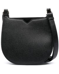 Valextra - Small Leather Hobo Bag - Lyst