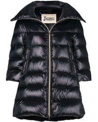 Herno - Cleofe Midi Down Jacket - Lyst